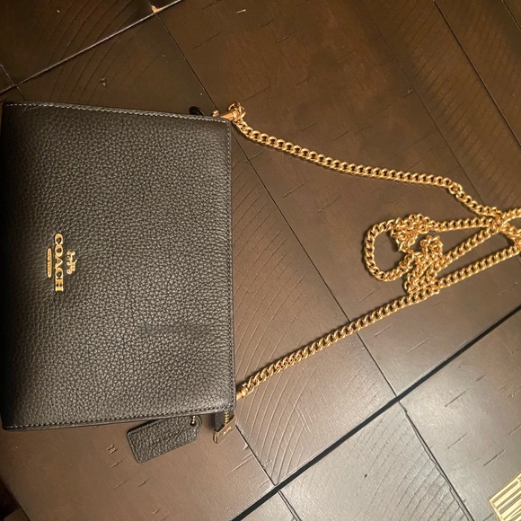 Coach Black and Brown Interior Bag - Picture 1 of 2